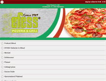 Tablet Screenshot of efesspizza.dk